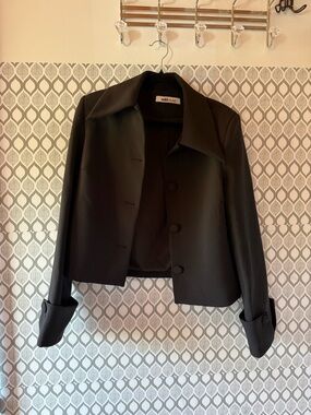 Odd Muse Ultimate Cropped Blazer Black